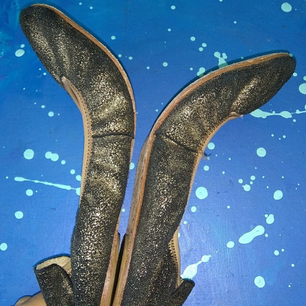 Bed Stu stand up to cancer leather tiek cozy flats